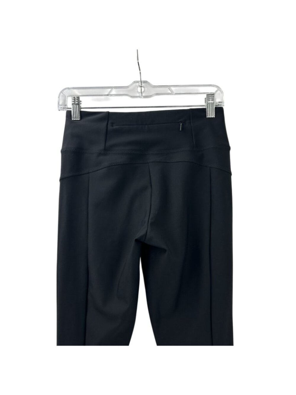 Athleta Stellar Tight Black High Rise Cropped Crop Trouser Pants XS Commute - Picture 12 of 15
